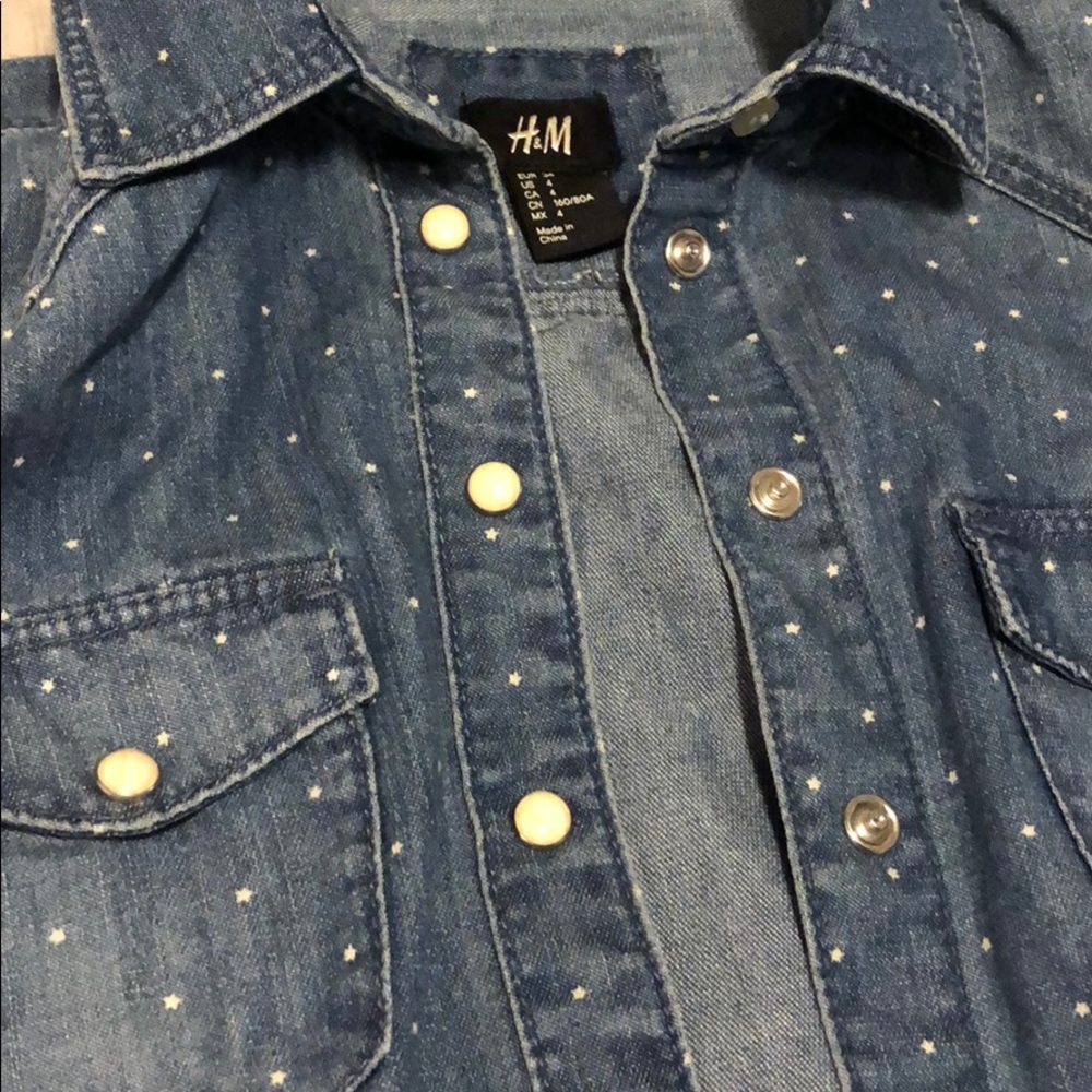 Denim Button Up Shirt
